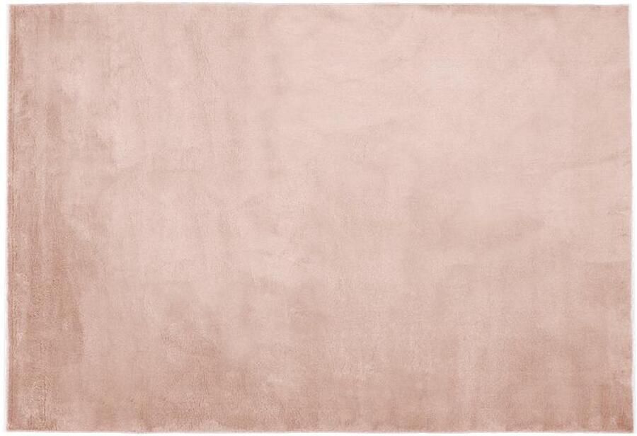 Luxe Super Soft Vloerkleed Mat BAYMOND imitatie bont Grijs 60 x 120 cm Hotel chique Fluffy Velvet Look Kleed