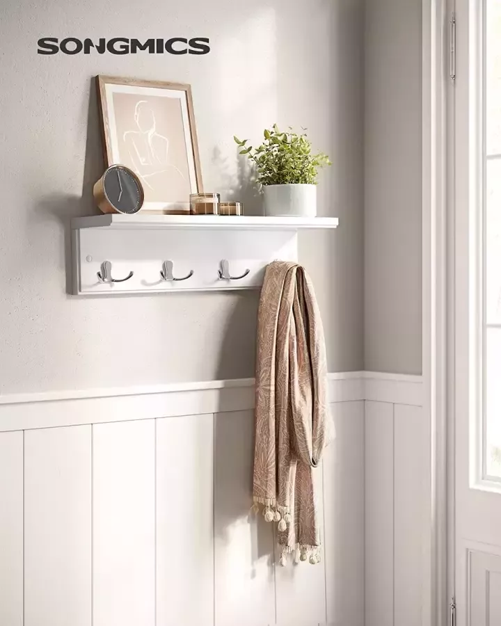 Songmics Luxe Wandkapstok – Wall Clothing Hanger Kapstok