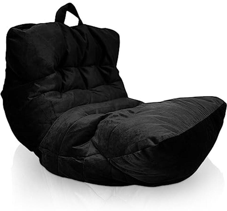 Luxe Zitzak van Perzisch Fluweel – Grote Pouf Lounge voor Woonkamer of Slaapkamer – Modern XXL Vloerkussen