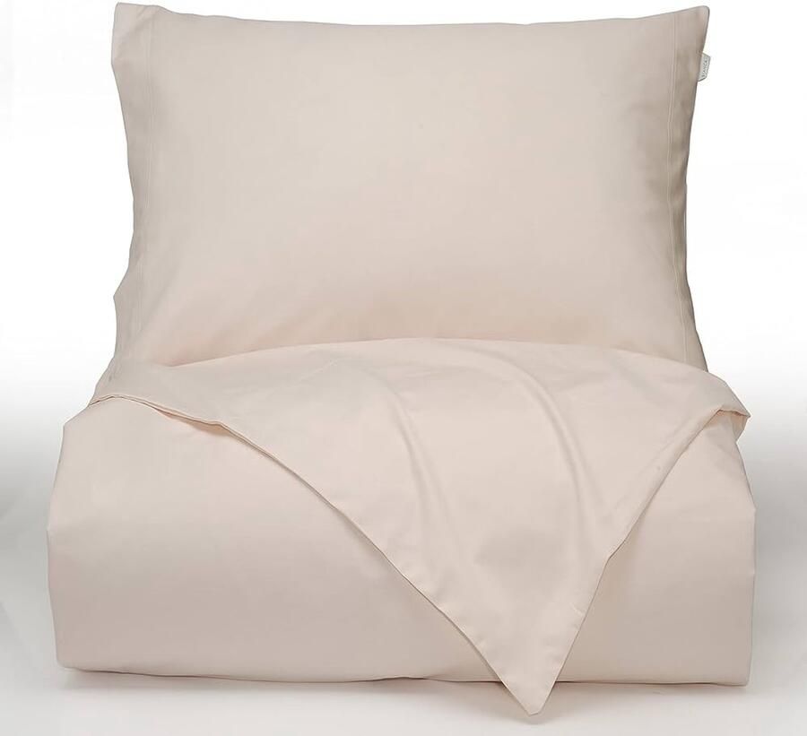 Luxueus Beddengoed 100% Katoen Set van 3 Crème en Wit 240 x 220 cm