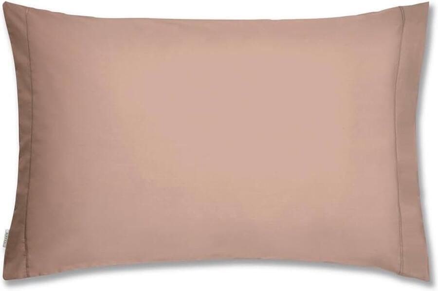 Luxueus Beddengoed 100% Katoen Set van 4 Roze en Wit 240 x 220 cm