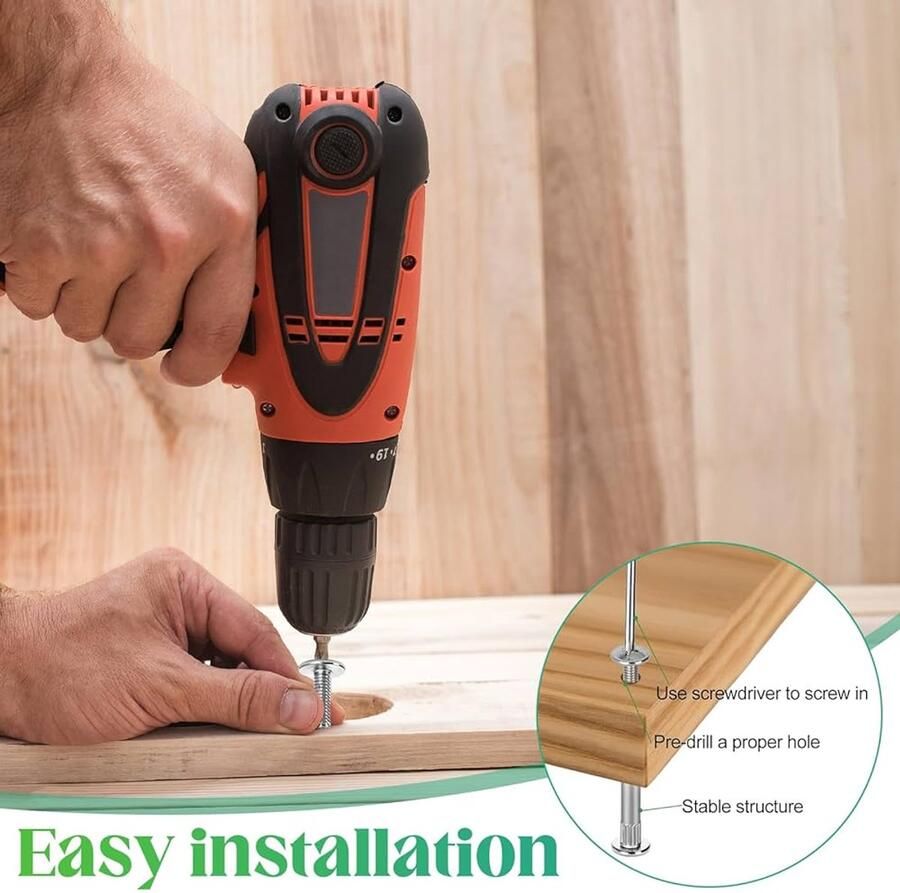 M8 Verbindingsschroeven Sterk en Duurzaam Set van 100