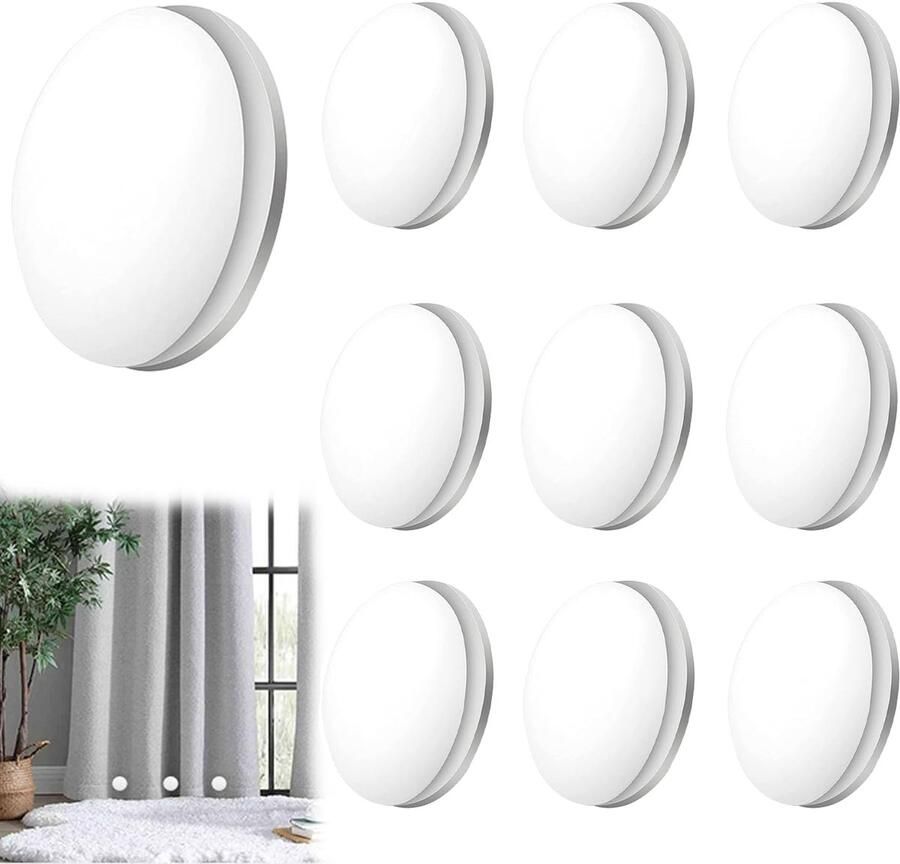 Magnetische gordijngewichten roestvrij set van 10 1 5 inch