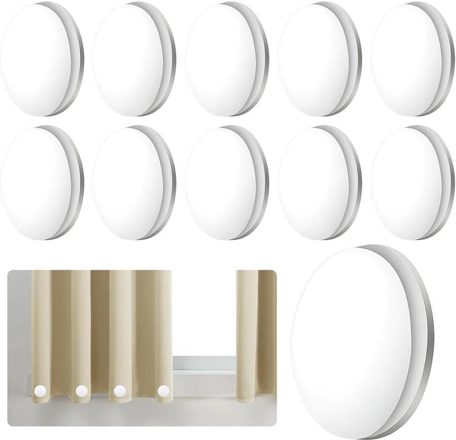 Magnetische gordijngewichten set van 10 siliconen 30 g