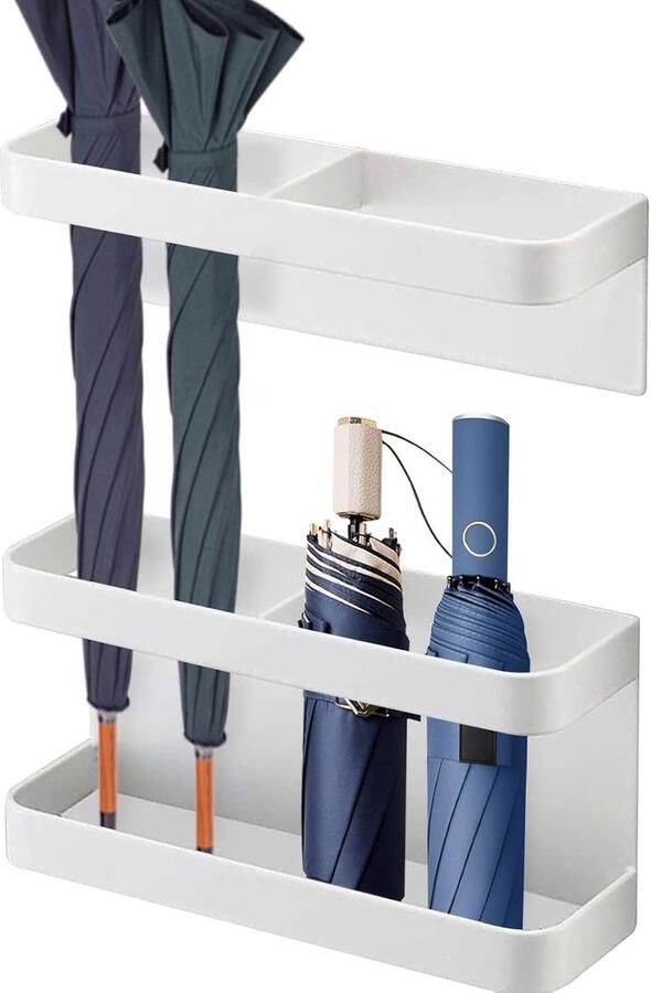 Magnetische Parapluhouder Wandmontage Voor Lange Korte Paraplu's