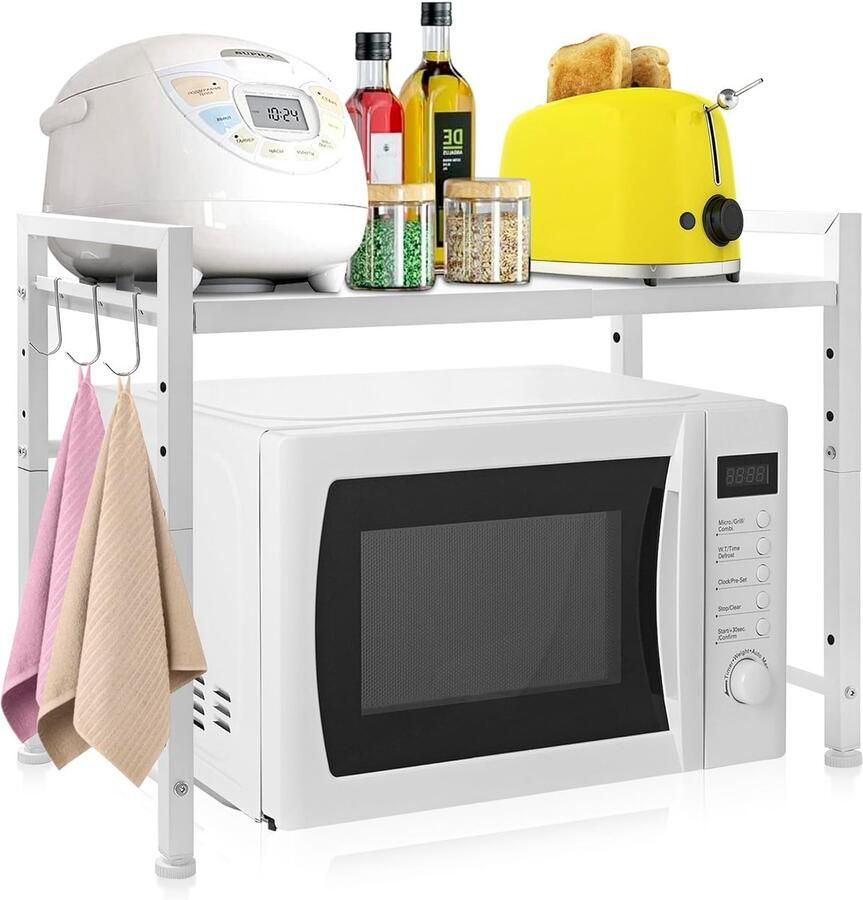 Magnetron ovenrek 2-traps koolstofstaal stabiel en sterk wit