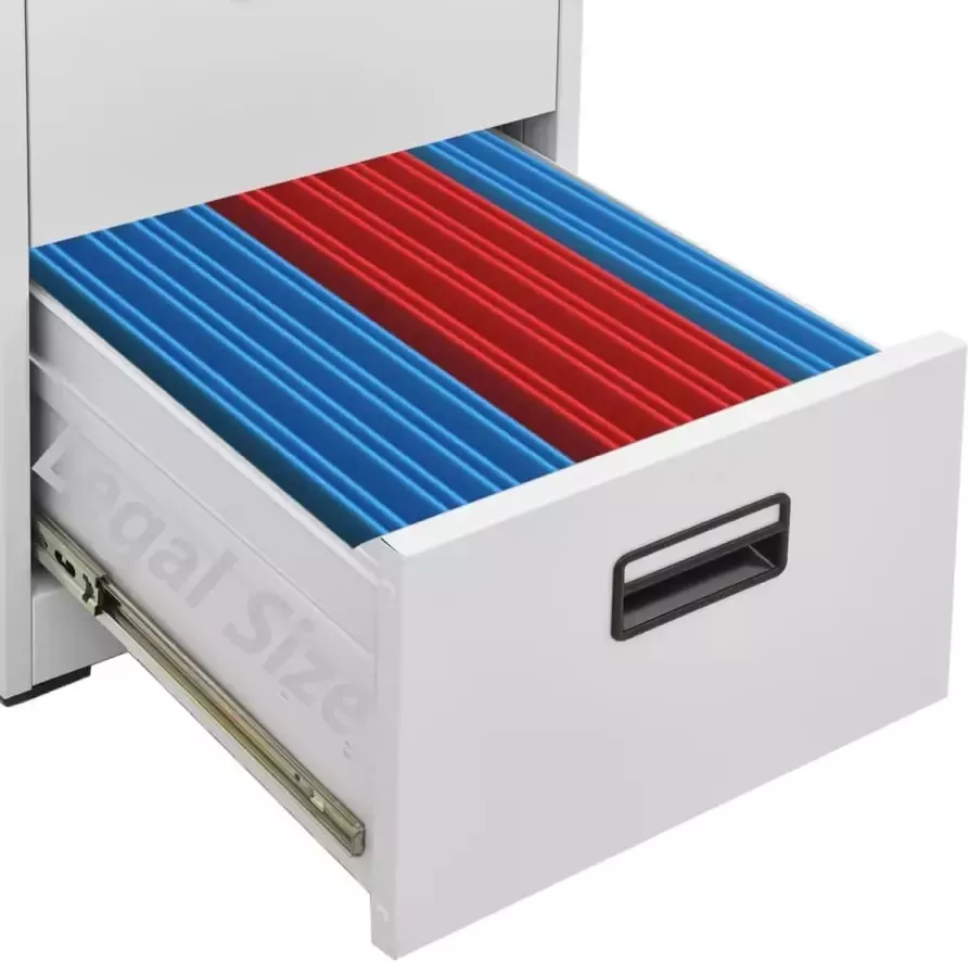 Maison Exclusive ArcMaison Exclusive -efkast 46x62x164 cm staal lichtgrijs