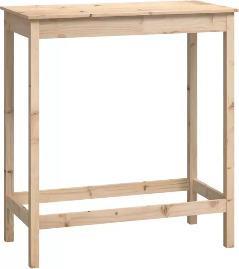 Maison Exclusive Bartafel 100x50x110 cm massief grenenhout