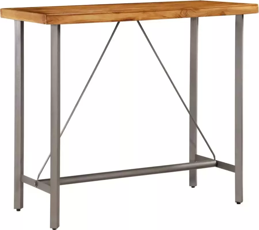 Maison Exclusive Bartafel 120x58x106 cm massief gerecycled teakhout