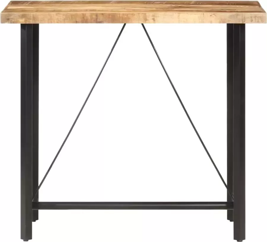 Maison Exclusive Bartafel 120x58x107 cm ruw mangohout