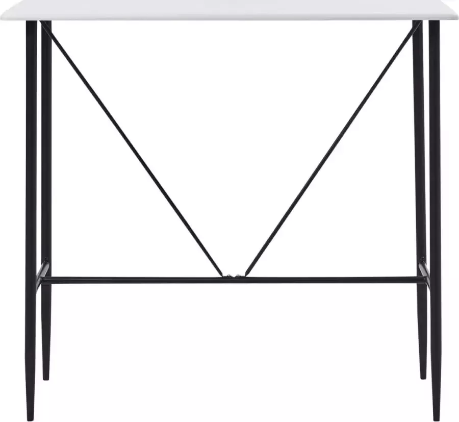 Maison Exclusive Bartafel 120x60x110 cm MDF wit