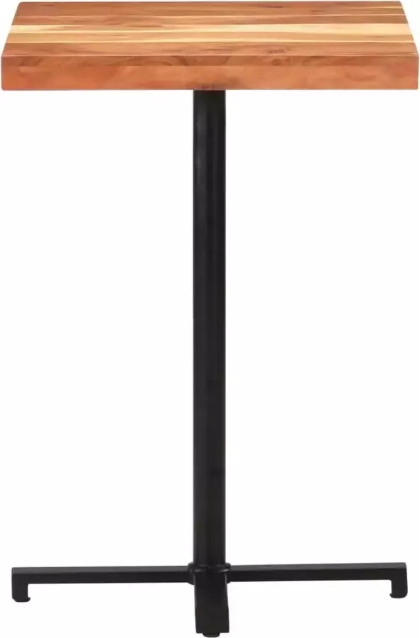 Maison Exclusive Bartafel vierkant 60x60x110 cm massief acaciahout
