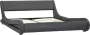 Maison Exclusive Bedframe kunstleer grijs 120x200 cm - Thumbnail 5