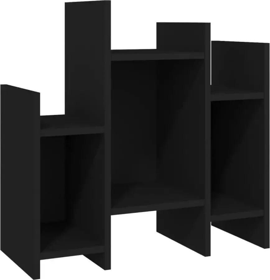 Maison Exclusive Bijzetkast 60x26x60 cm spaanplaat zwart