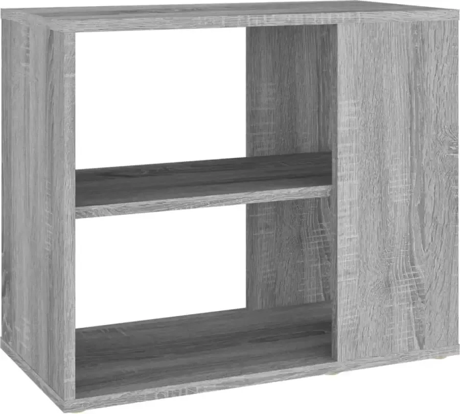 Maison Exclusive Bijzetkast 60x30x50 cm bewerkt hout grijs sonoma eikenkleurig