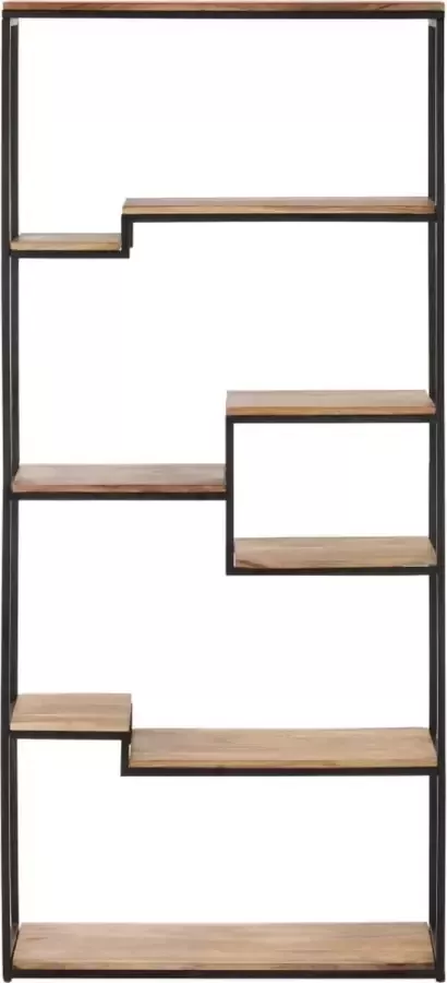 Maison Exclusive Boekenkast 80x30x180 cm massief acaciahout