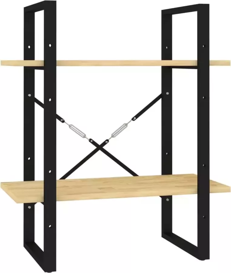 Maison Exclusive Boekenkast met 2 schappen 40x30x70 cm massief grenenhout - Foto 2