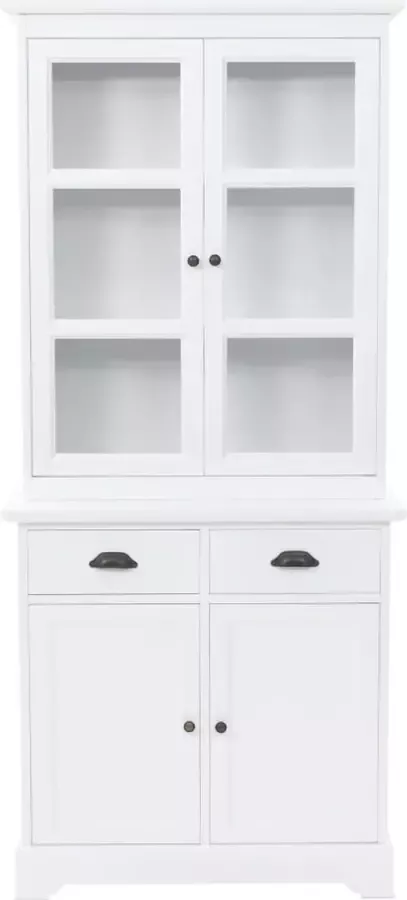Maison Exclusive Buffetkast met 4 deuren 80x40x180 cm MDF en grenenhout