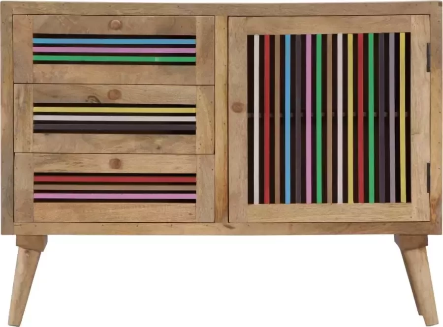 Maison Exclusive Dressoir 100x30x75 cm massief mangohout