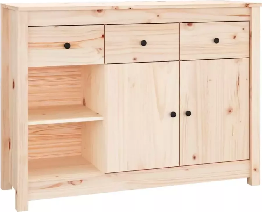 Maison Exclusive Dressoir 100x35x74 cm massief grenenhout - Foto 2