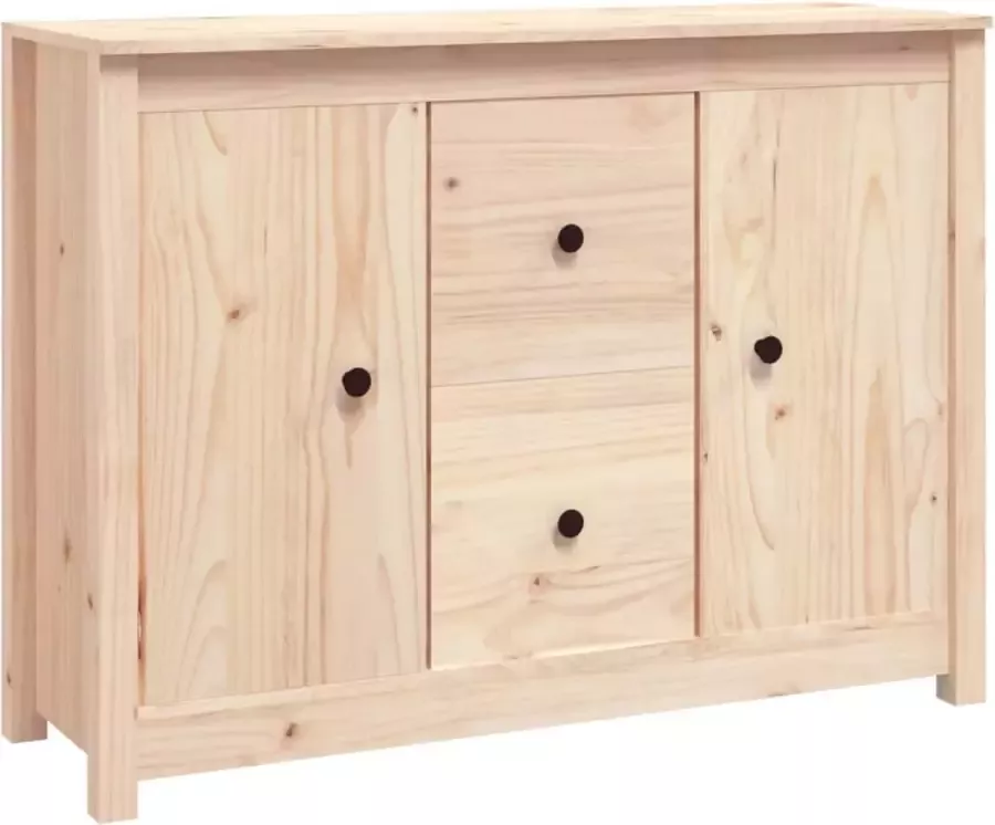 Maison Exclusive Dressoir 100x35x74 cm massief grenenhout - Foto 3