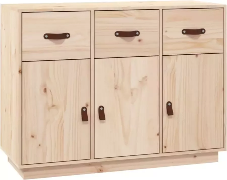 Maison Exclusive Dressoir 100x40x75 cm massief grenenhout