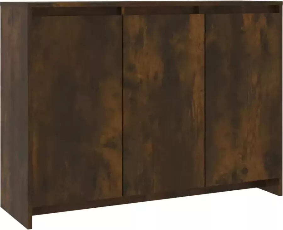 Maison Exclusive Dressoir 102x33x75 cm spaanplaat gerookt eikenkleurig