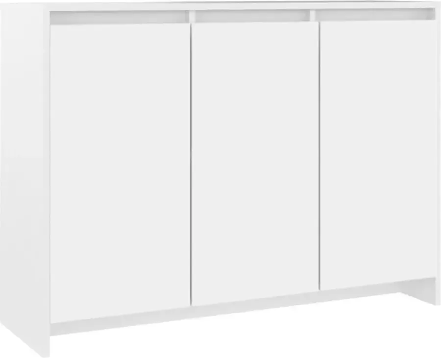 Maison Exclusive Dressoir 102x33x75 cm spaanplaat wit