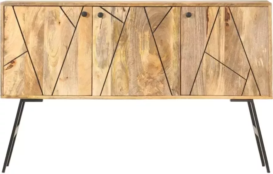 Maison Exclusive Dressoir 118x30x75 cm massief mangohout - Foto 2