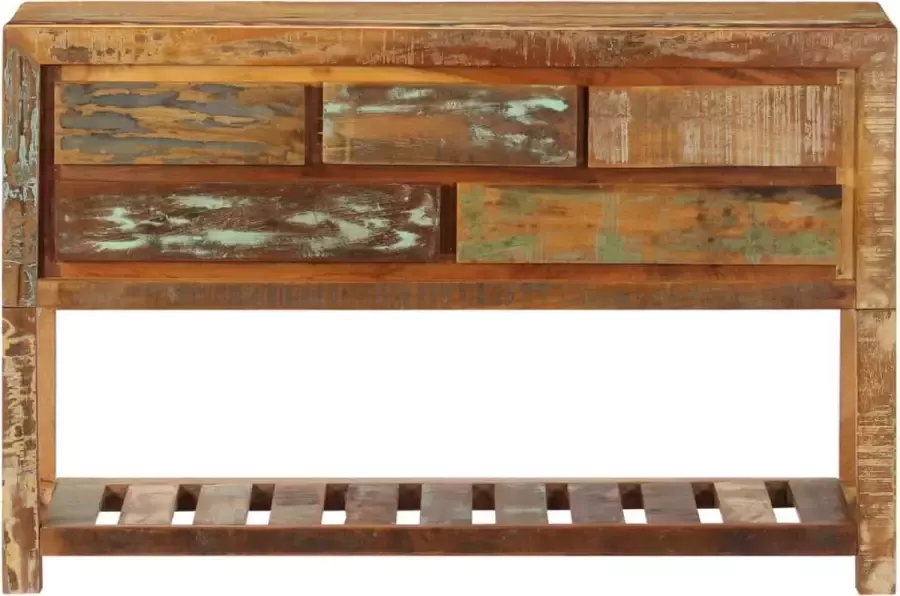 Maison Exclusive Dressoir 120x30x75 cm massief gerecycled hout