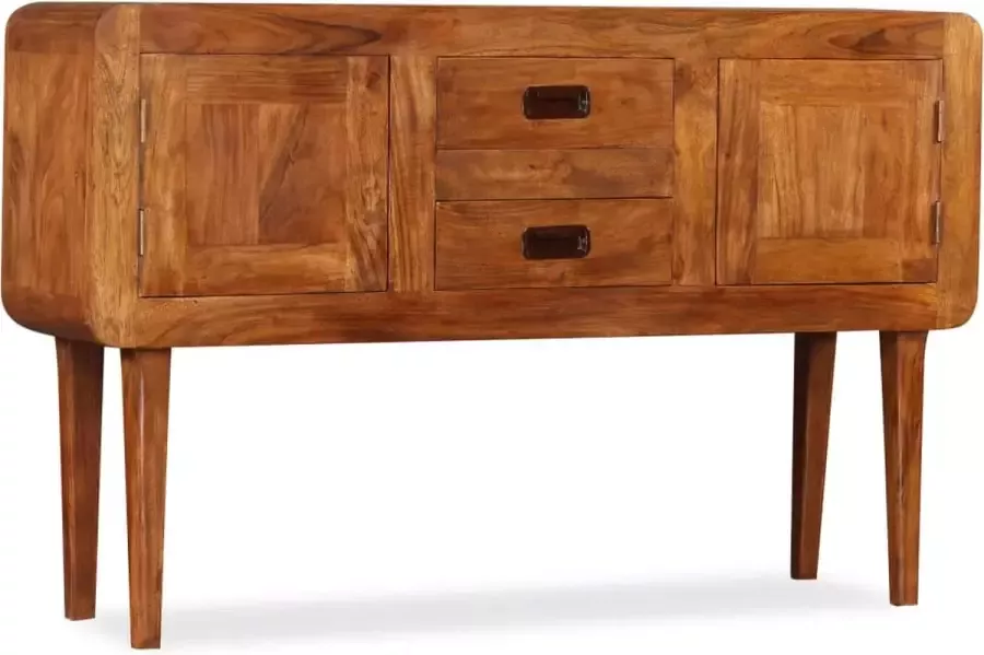 Maison Exclusive Dressoir 120x30x75 cm massief hout met sheesham afwerking