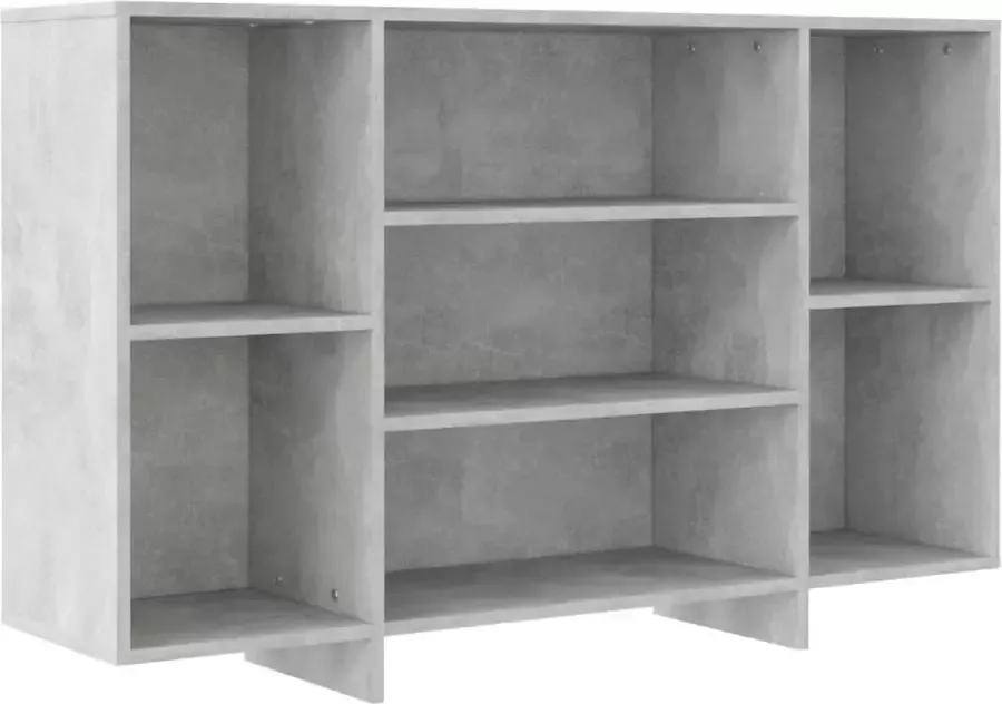 Maison Exclusive Dressoir 120x30x75 cm spaanplaat betongrijs