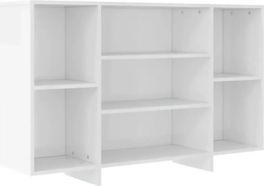 Maison Exclusive Dressoir 120x30x75 cm spaanplaat hoogglans wit