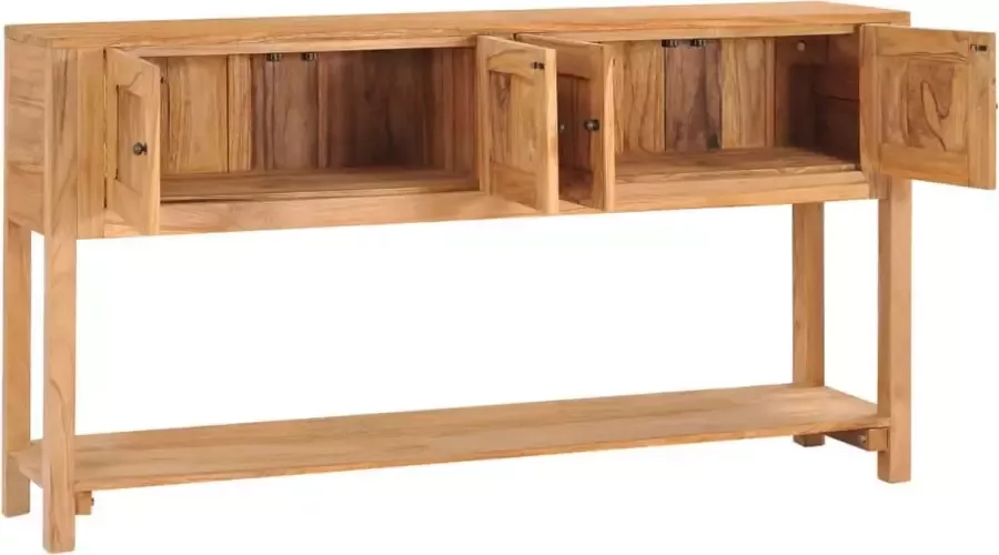Maison Exclusive Dressoir 140x30x75 cm massief teakhout