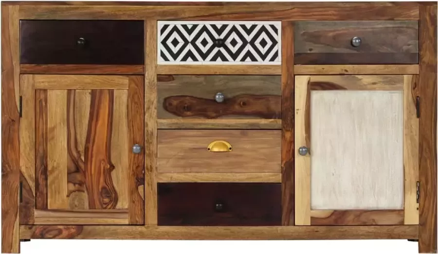 Maison Exclusive Dressoir 140x40x80 cm massief sheeshamhout