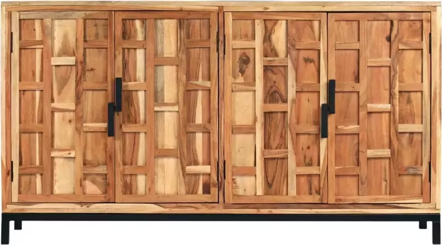 Maison Exclusive Dressoir 145x40x80 cm massief acaciahout