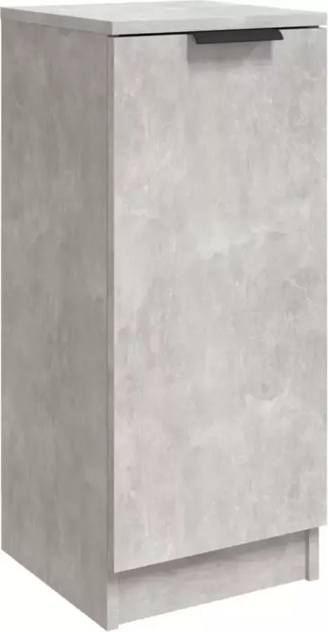 Maison Exclusive Dressoir 30x30x70 cm bewerkt hout betongrijs