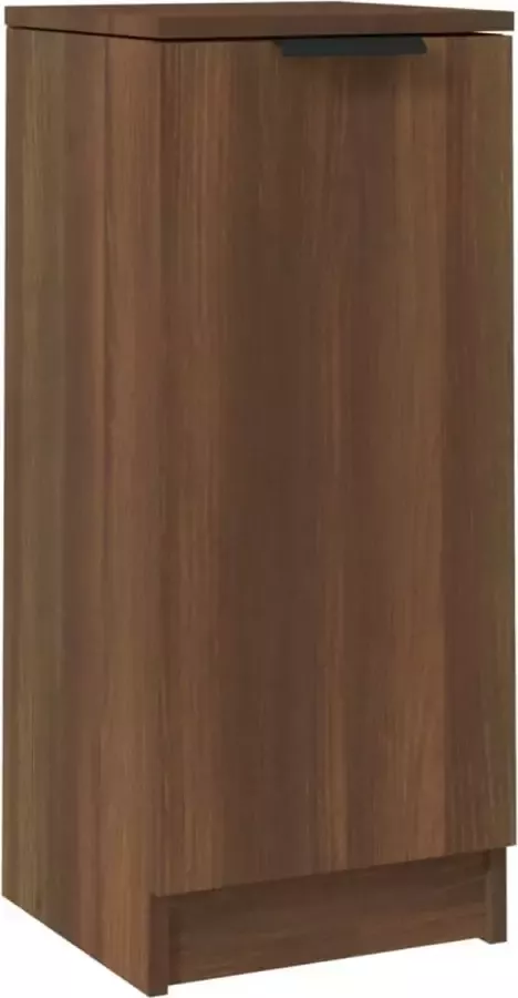 Maison Exclusive Dressoir 30x30x70 cm bewerkt hout bruineikenkleurig - Foto 4