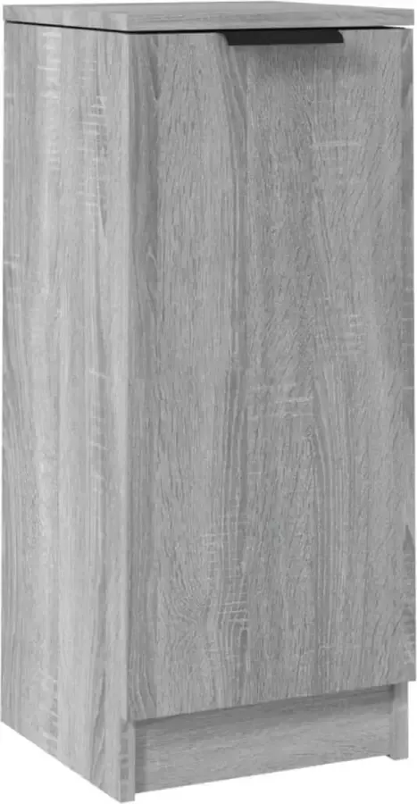 Maison Exclusive Dressoir 30x30x70 cm bewerkt hout grijs sonoma eikenkleurig