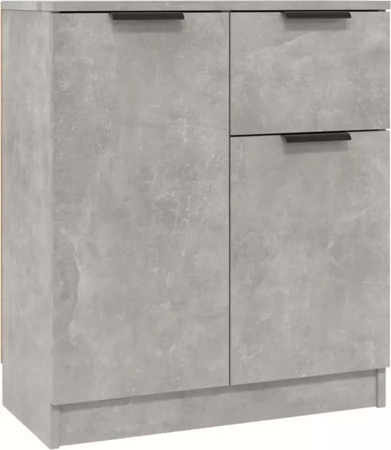 Maison Exclusive Dressoir 60x30x70 cm bewerkt hout betongrijs