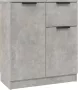 Maison Exclusive Dressoir 60x30x70 cm bewerkt hout betongrijs - Thumbnail 3