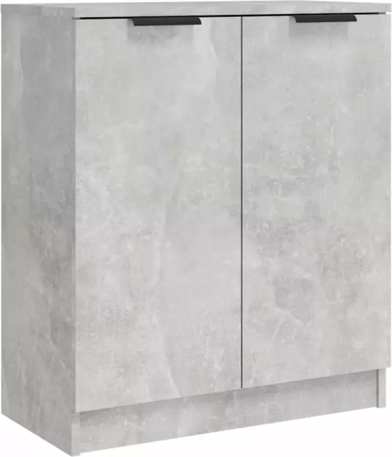 Maison Exclusive Dressoir 60x30x70 cm bewerkt hout betongrijs - Foto 1