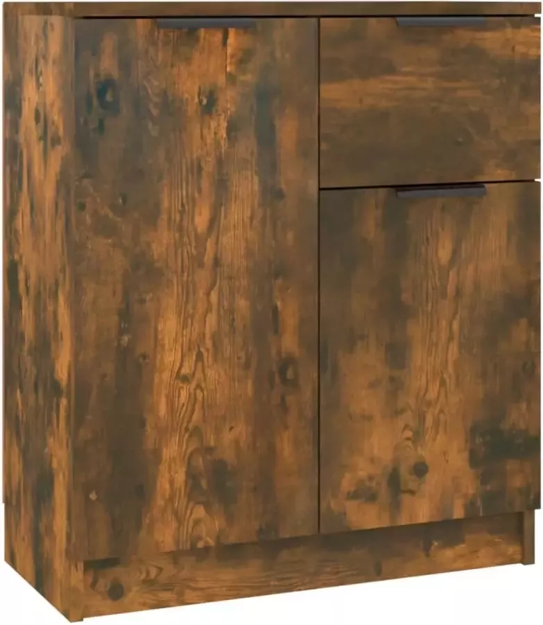 Maison Exclusive Dressoir 60x30x70 cm bewerkt hout gerookt eikenkleurig
