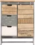 Maison Exclusive Dressoir 60x30x70 cm massief mangohout - Thumbnail 1