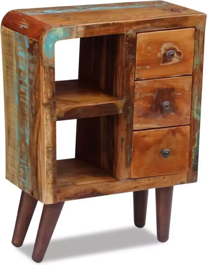 Maison Exclusive Dressoir 60x30x80 cm massief gerecycled hout