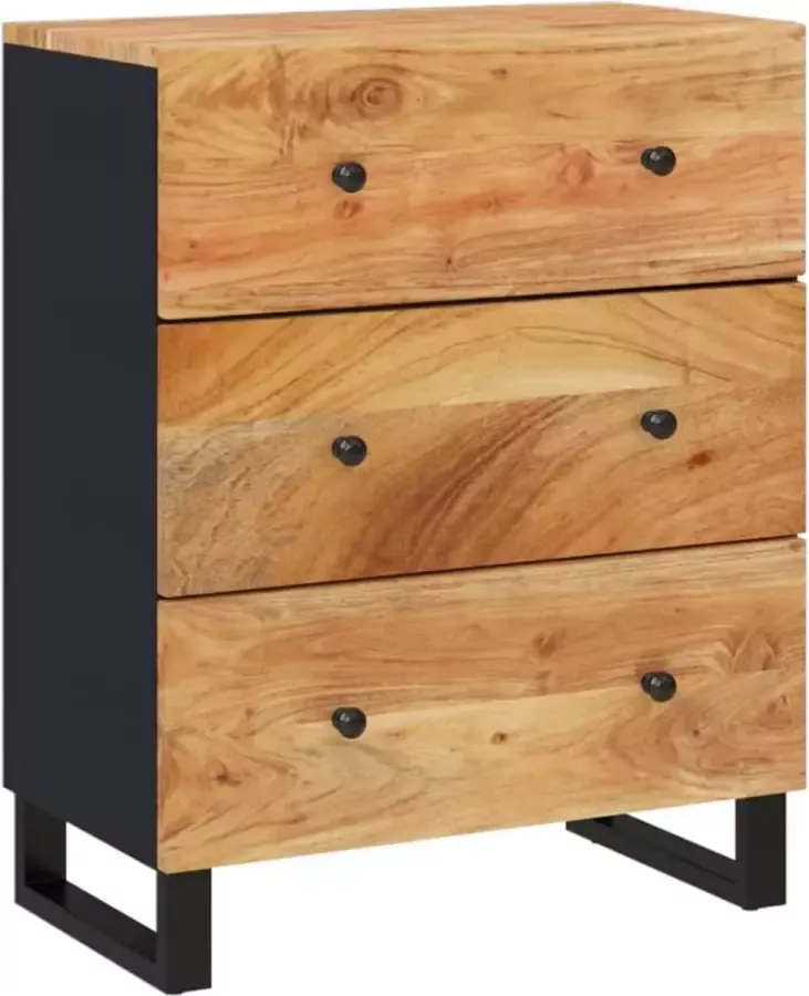 Maison Exclusive Dressoir 60x33x75 cm massief acaciahout