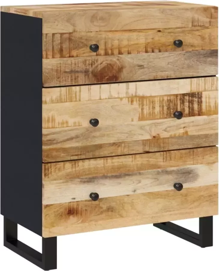 Maison Exclusive Dressoir 60x33x75 cm massief mangohout