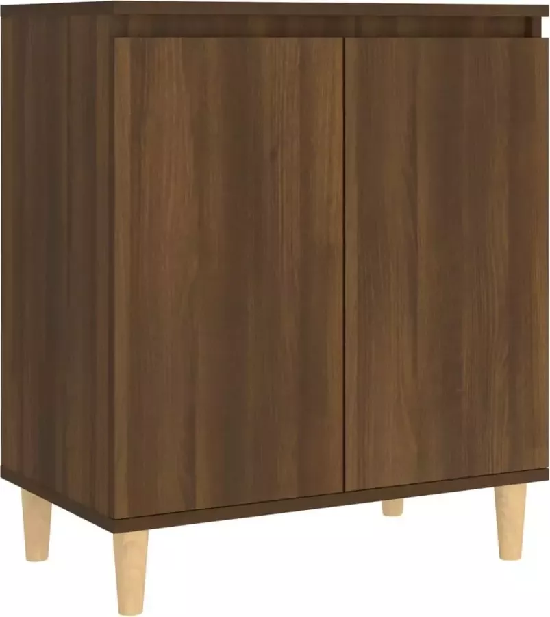 Maison Exclusive Dressoir 60x35x70 cm bewerkt hout bruineikenkleurig