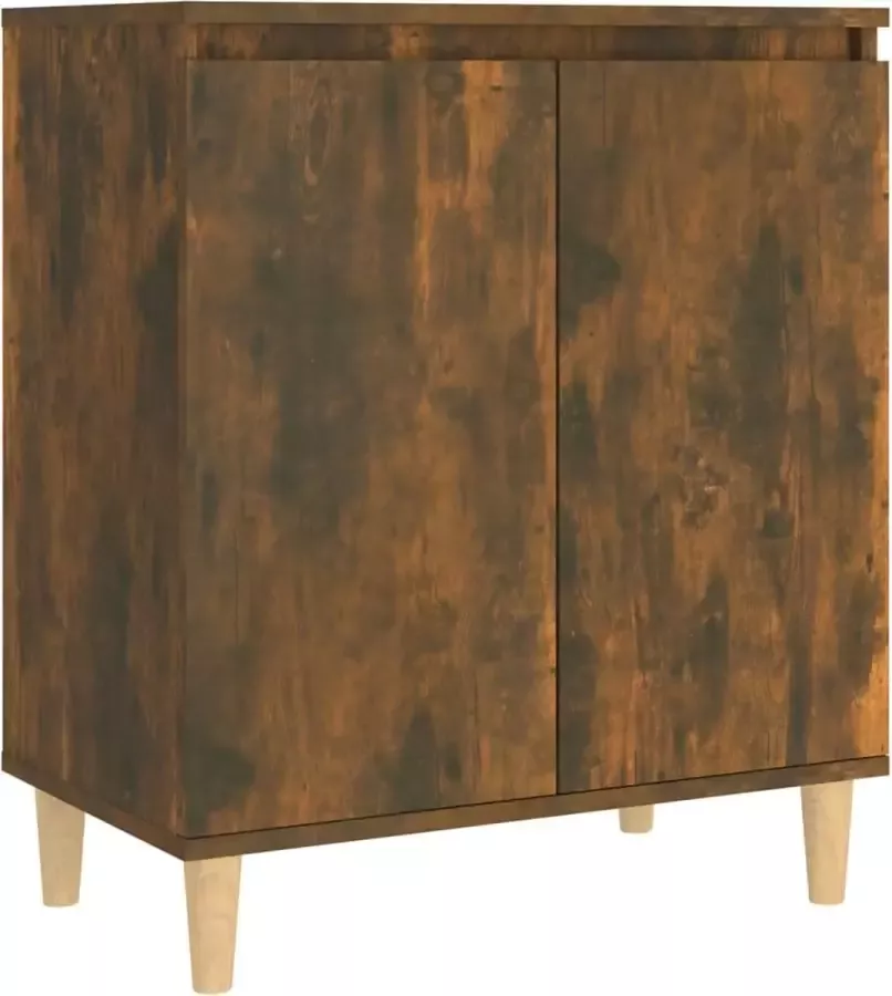 Maison Exclusive Dressoir 60x35x70 cm bewerkt hout gerookt eikenkleurig - Foto 2