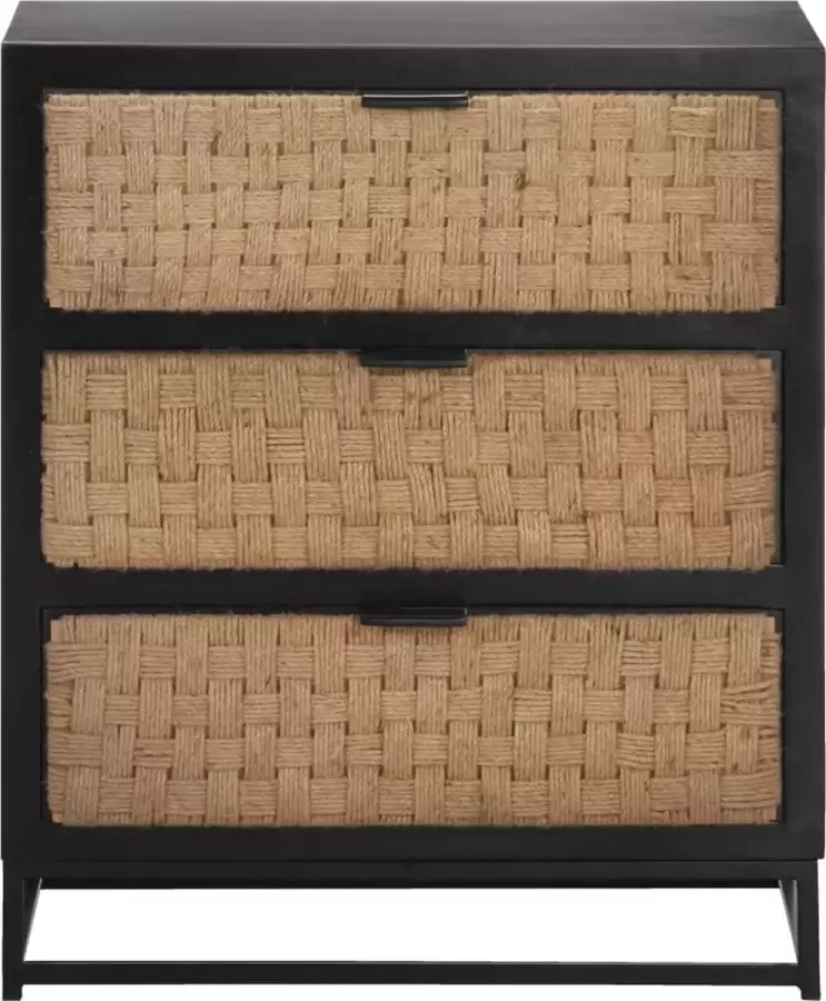 Maison Exclusive Dressoir 60x35x70 cm massief mangohout - Foto 3